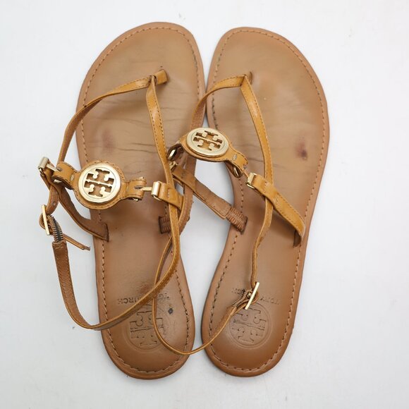 Tory Burch Ali Sandals Patent Leather Women's Size 9 M Casual Sandals - Picture 9 of 12